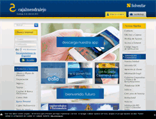 Tablet Screenshot of cajalmendralejo.es